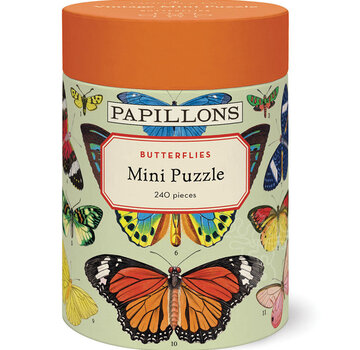 Cavallini Cavallini Vintage: Butterflies Mini Puzzle 240pcs