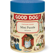 Cavallini Cavallini Vintage: Vintage Dogs Mini Puzzle 240pcs