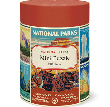 Cavallini Cavallini Vintage: National Parks Mini Puzzle 240pcs