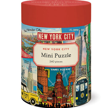 Cavallini Cavallini Vintage: New York City Mini Puzzle 240pcs