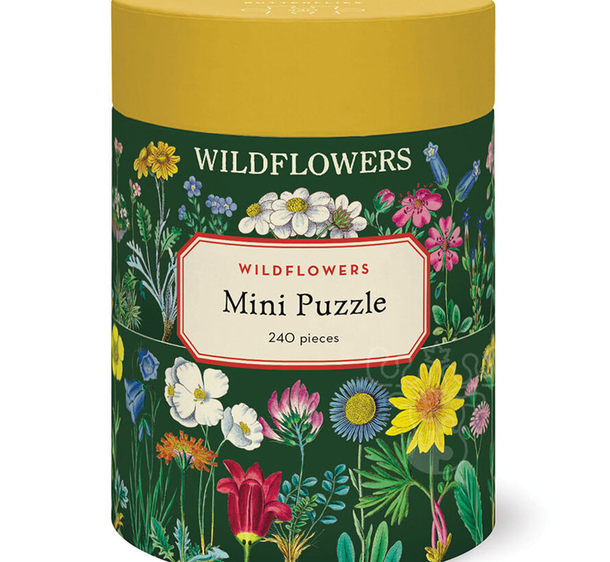 Cavallini Vintage: Wildflowers Mini Puzzle 240pcs