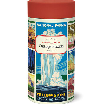 Cavallini Cavallini Vintage: National Parks Posters Puzzle 1000pcs