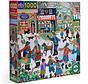 eeBoo Christmas in the Square Puzzle 1000pcs
