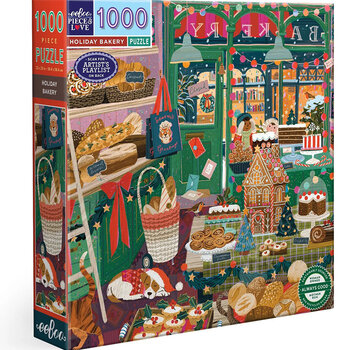 EeBoo eeBoo Holiday Bakery Puzzle 1000pcs