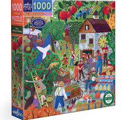 EeBoo eeBoo Fall Apple Picking Puzzle 1000pcs