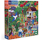 eeBoo Fall Apple Picking Puzzle 1000pcs