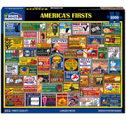 White Mountain White Mountain America’s First Puzzle 1000pcs