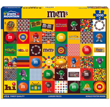 White Mountain White Mountain M&M'S Fun Puzzle 1000pcs