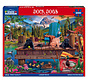 White Mountain Dock Dogs Puzzle 1000pcs