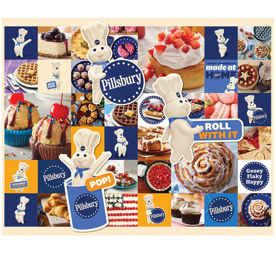 White Mountain Pillsbury Puzzle 1000pcs