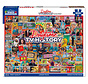 White Mountain Daytime TV History Puzzle 1000pcs