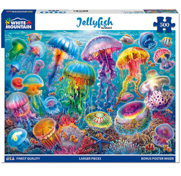 White Mountain White Mountain Jellyfish Puzzle 500pcs