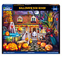 White Mountain Halloween Dog House Puzzle 1000pcs