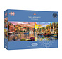 Gibsons Sails at Sunset Puzzle 2 x 500pcs RETIRED