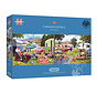Gibsons Caravan Outings Puzzle 2 x 500pcs RETIRED
