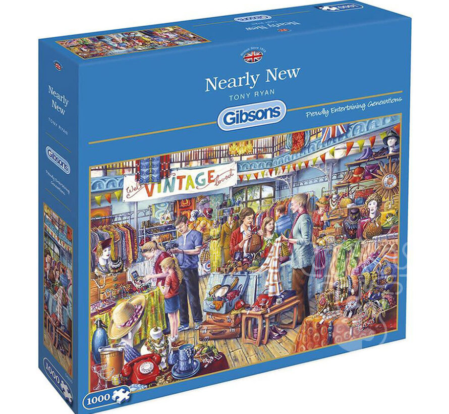 Gibsons Nearly New Puzzle 1000pcs RETIRED
