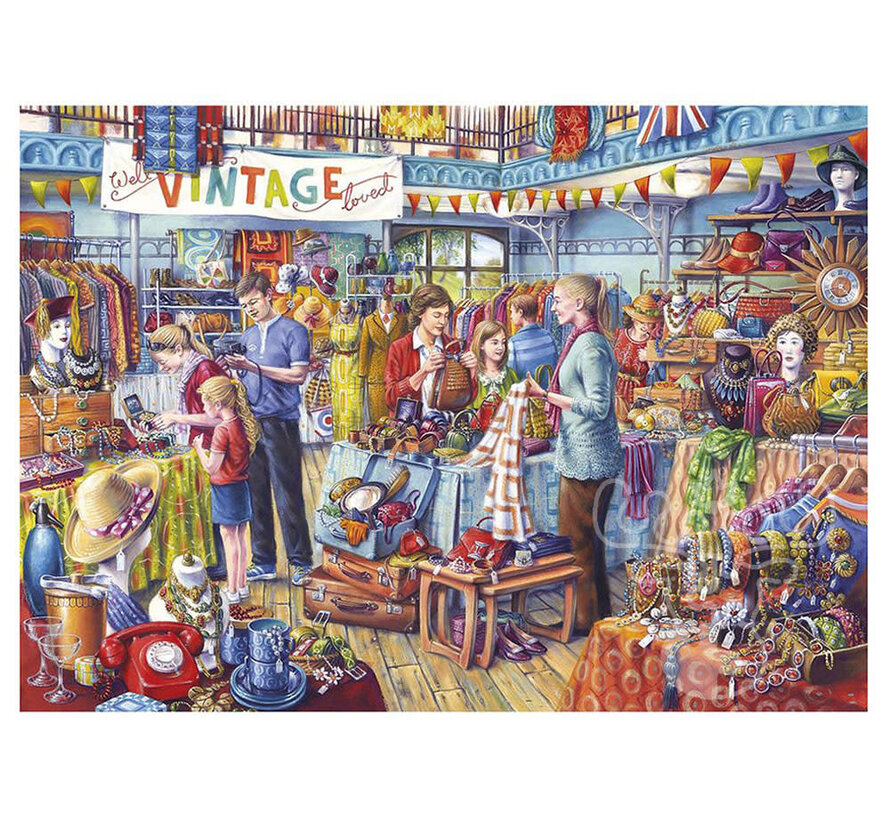 Gibsons Nearly New Puzzle 1000pcs RETIRED