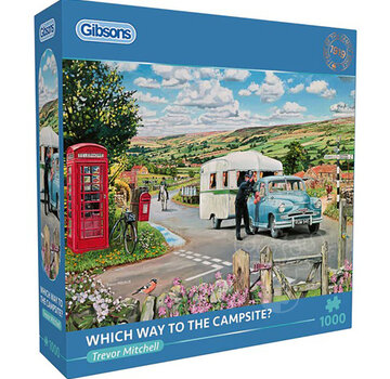 Gibsons Gibsons Which Way to the Campsite Puzzle 1000pcs