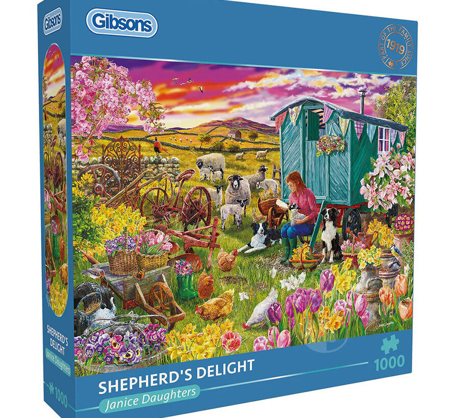 Gibsons Shepherd's Delight Puzzle 1000pcs