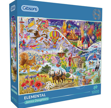 Gibsons Gibsons Elemental Puzzle 1000pcs