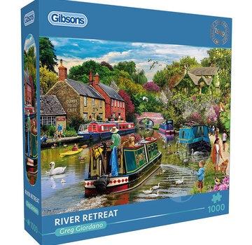 Gibsons Gibsons River Retreat Puzzle 1000pcs