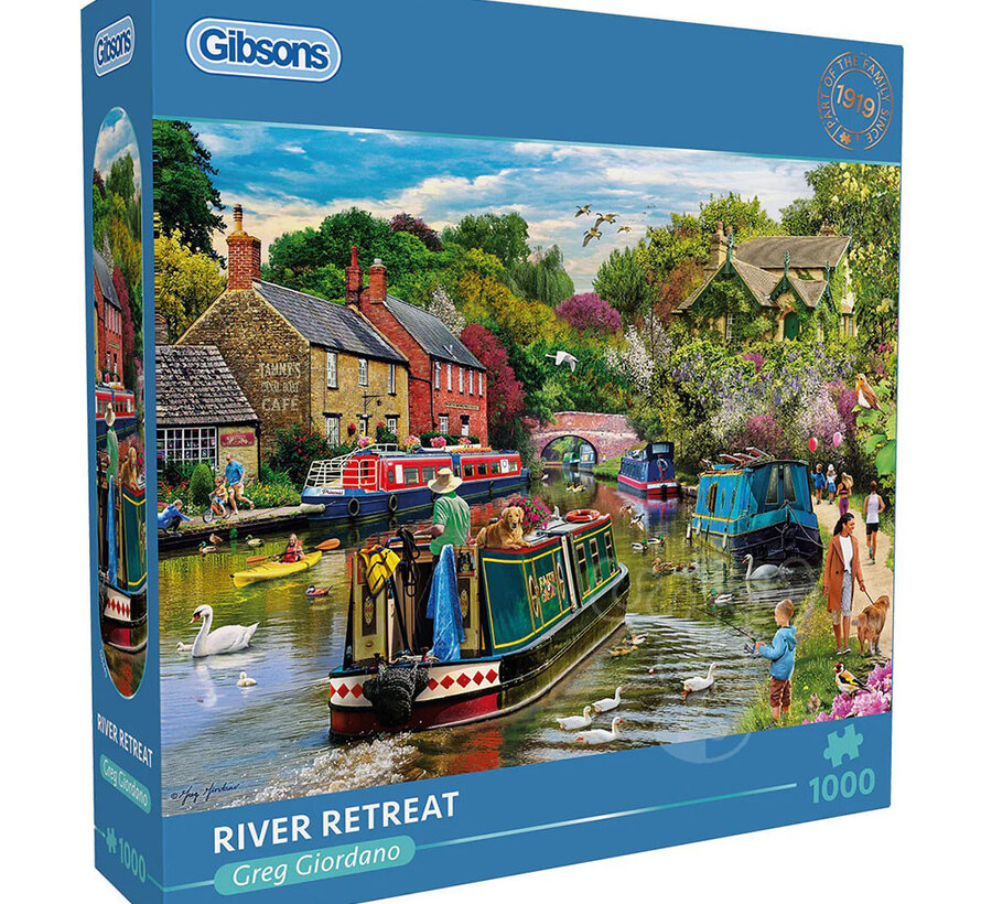 Gibsons River Retreat Puzzle 1000pcs