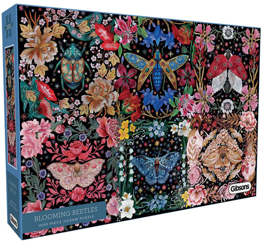 Gibsons Blooming Beetles Puzzle 1000pcs