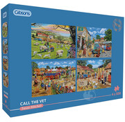Gibsons Gibsons Call the Vet Puzzle 4 x 500pcs