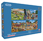 Gibsons Call the Vet Puzzle 4 x 500pcs