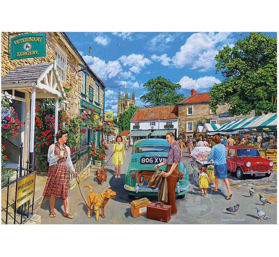 Gibsons Call the Vet Puzzle 4 x 500pcs