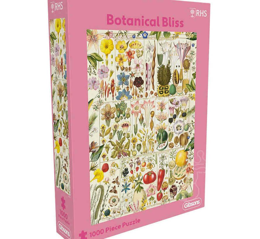 Gibsons RHS: Botanical Bliss Puzzle 1000pcs