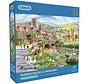 Gibsons Puddle Ducks & Paddling Puzzle 1000pcs