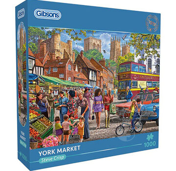 Gibsons Gibsons York Market Puzzle 1000pcs