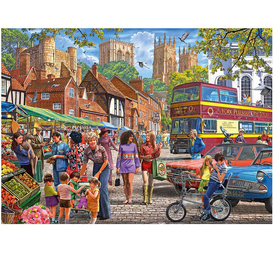 Gibsons York Market Puzzle 1000pcs