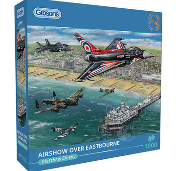 Gibsons Gibsons Airshow Over Eastbourne Puzzle 1000pcs