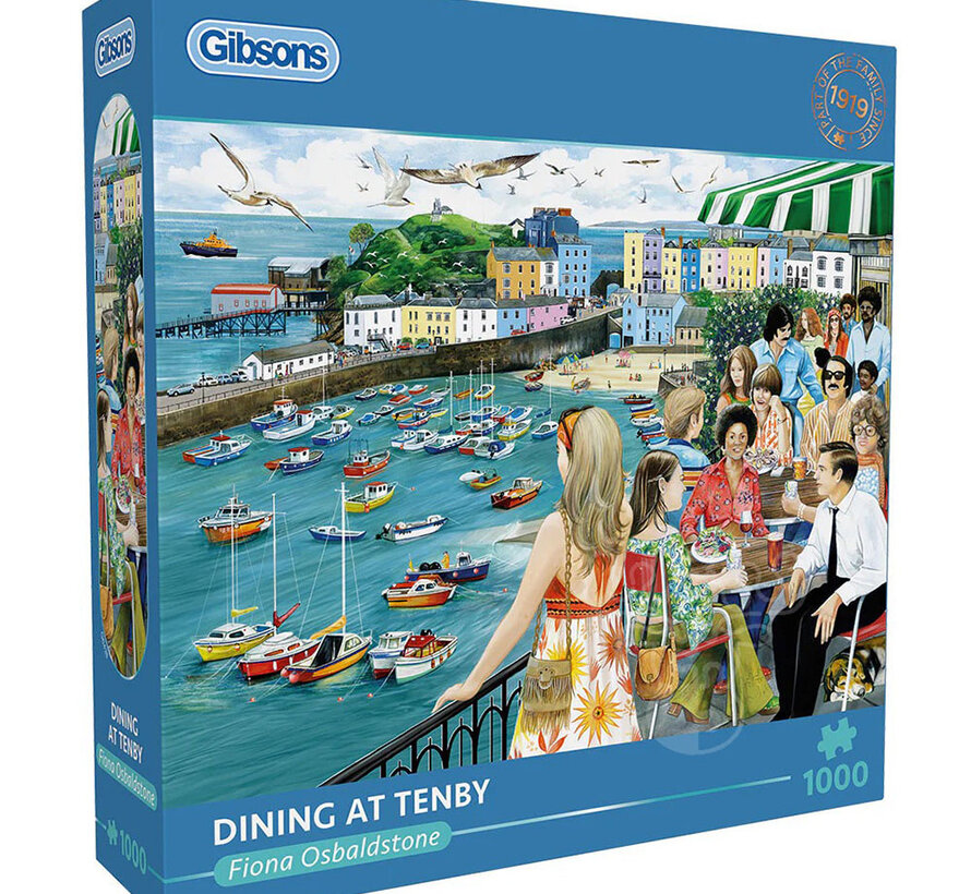 Gibsons Dining at Tenby Puzzle 1000pcs