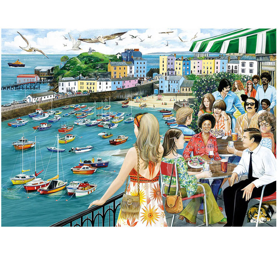 Gibsons Dining at Tenby Puzzle 1000pcs