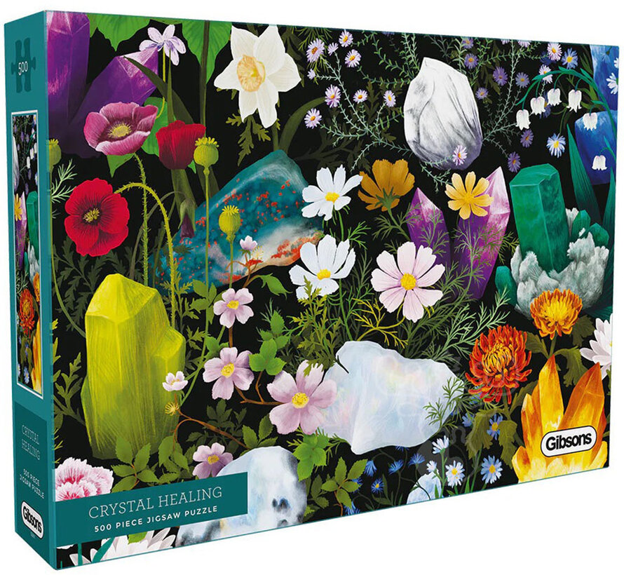 Gibsons Crystal Healing Puzzle 500pcs