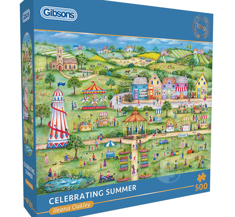 Gibsons Celebrating Summer Puzzle 500pcs