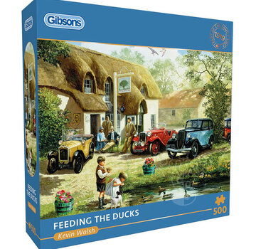 Gibsons Gibsons Feeding the Ducks Puzzle 500pcs