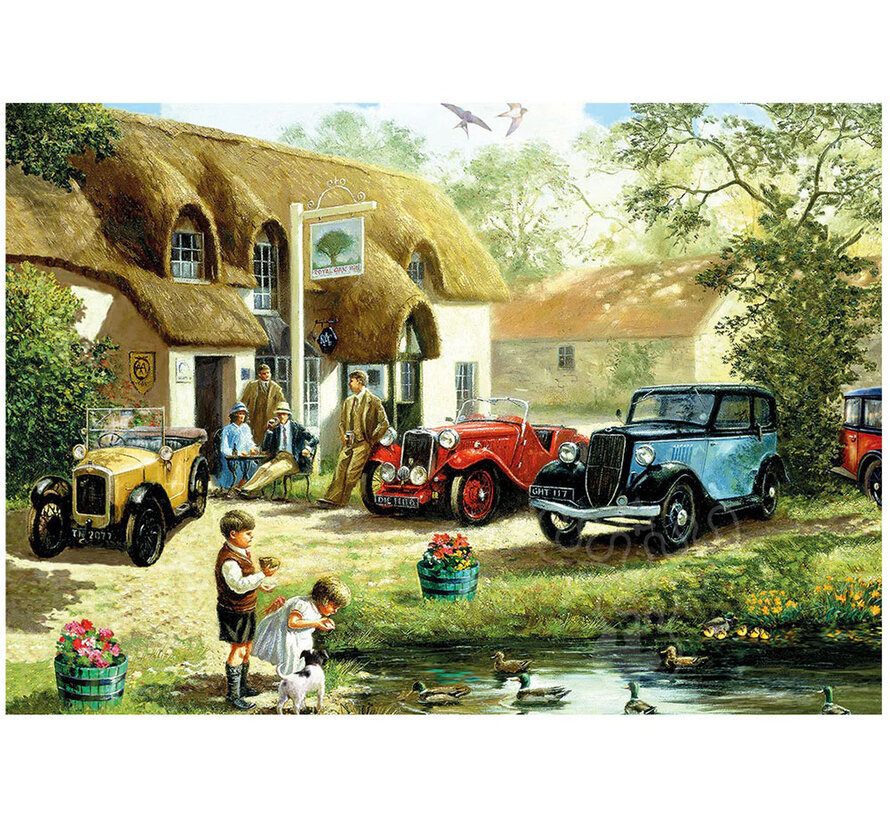 Gibsons Feeding the Ducks Puzzle 500pcs