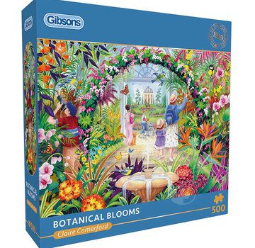 Gibsons Gibsons Botanical Blooms Puzzle 500pcs