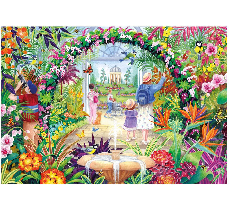 Gibsons Botanical Blooms Puzzle 500pcs