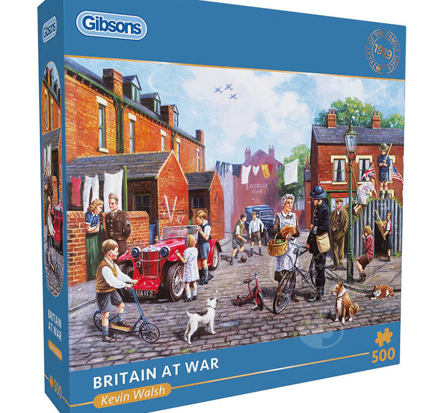 Gibsons Britain at War Puzzle 500pcs