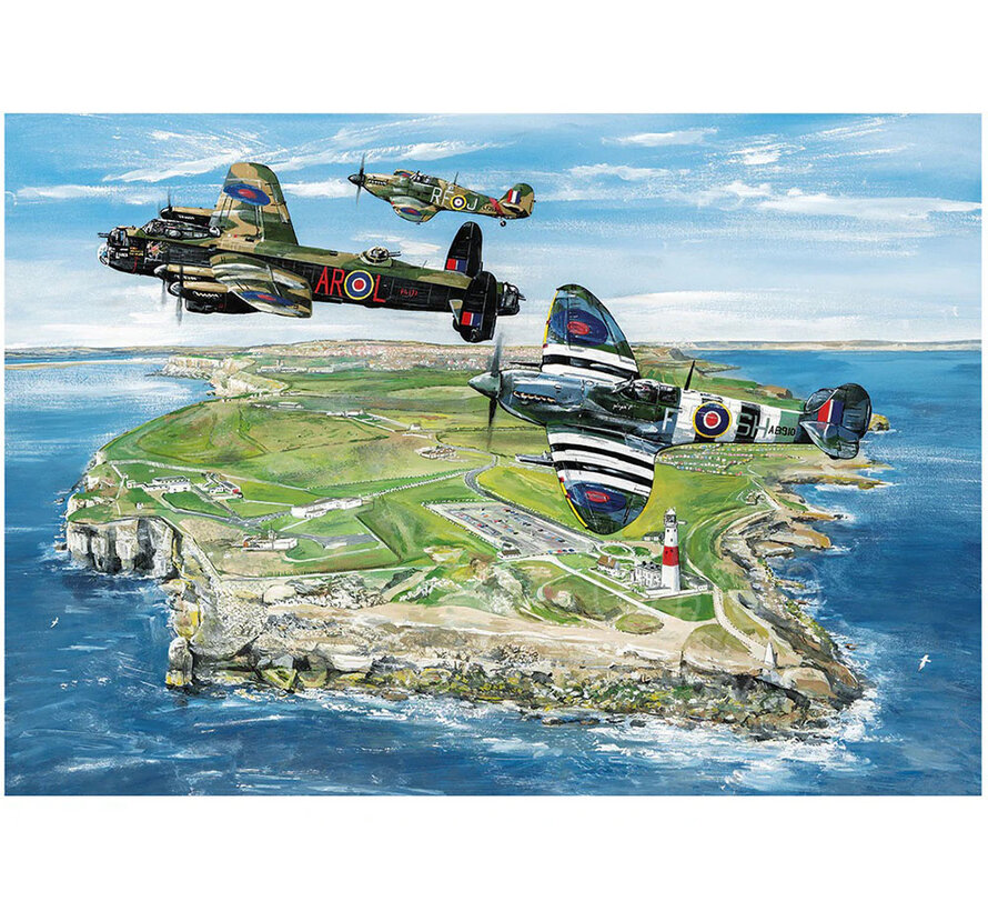 Gibsons Wings Over Portland Puzzle 500pcs