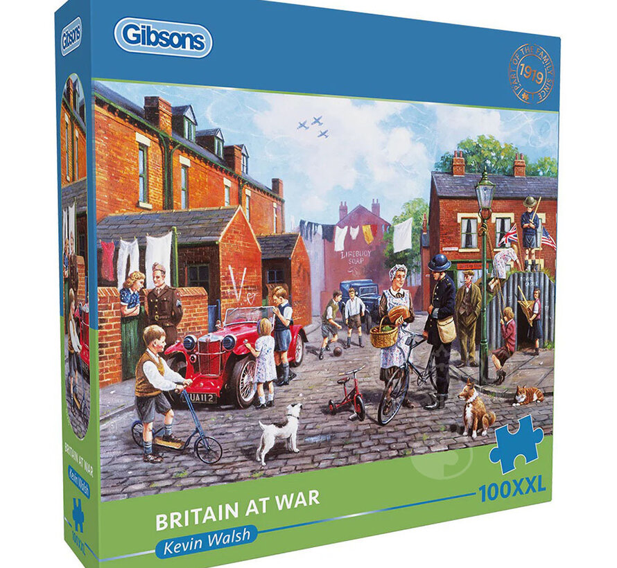 Gibsons Britain at War Puzzle 100pcs XXL