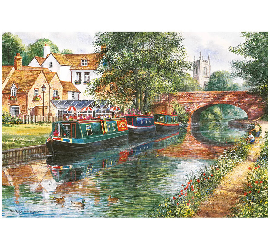 Gibsons Terry's Waterways Puzzle 4 x 500pcs