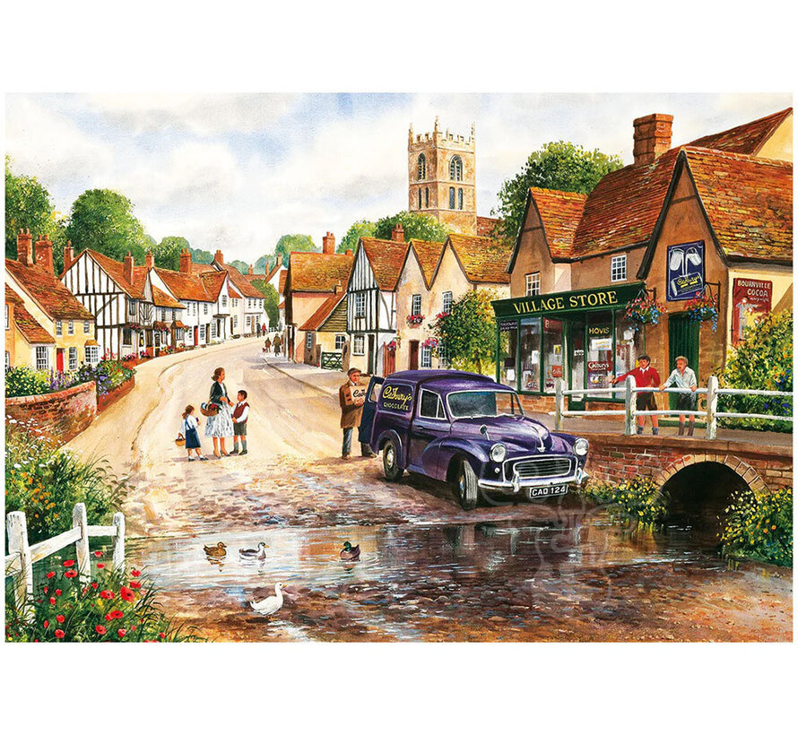 Gibsons Terry's Waterways Puzzle 4 x 500pcs