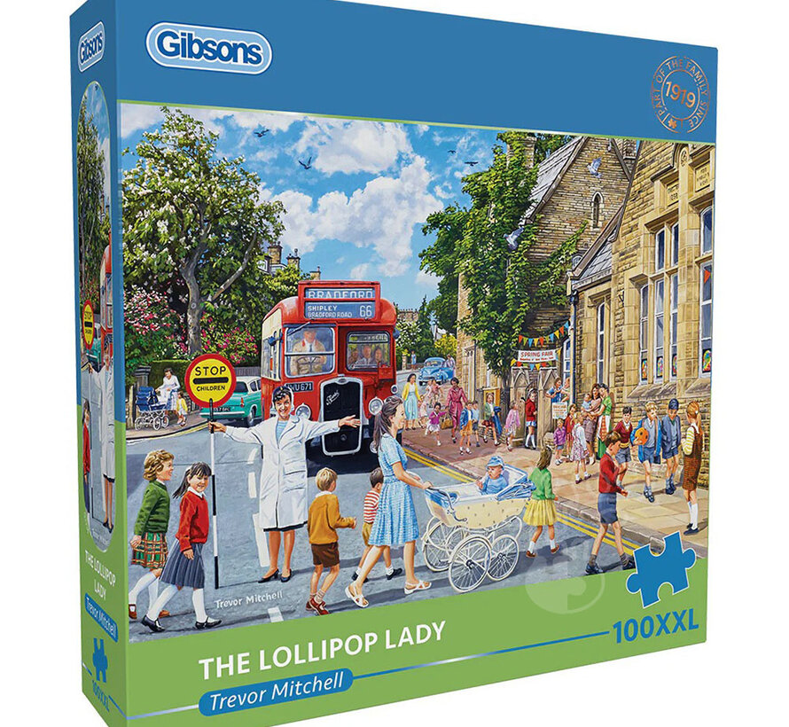 Gibsons The Lollipop Lady Puzzle 100pcs XXL