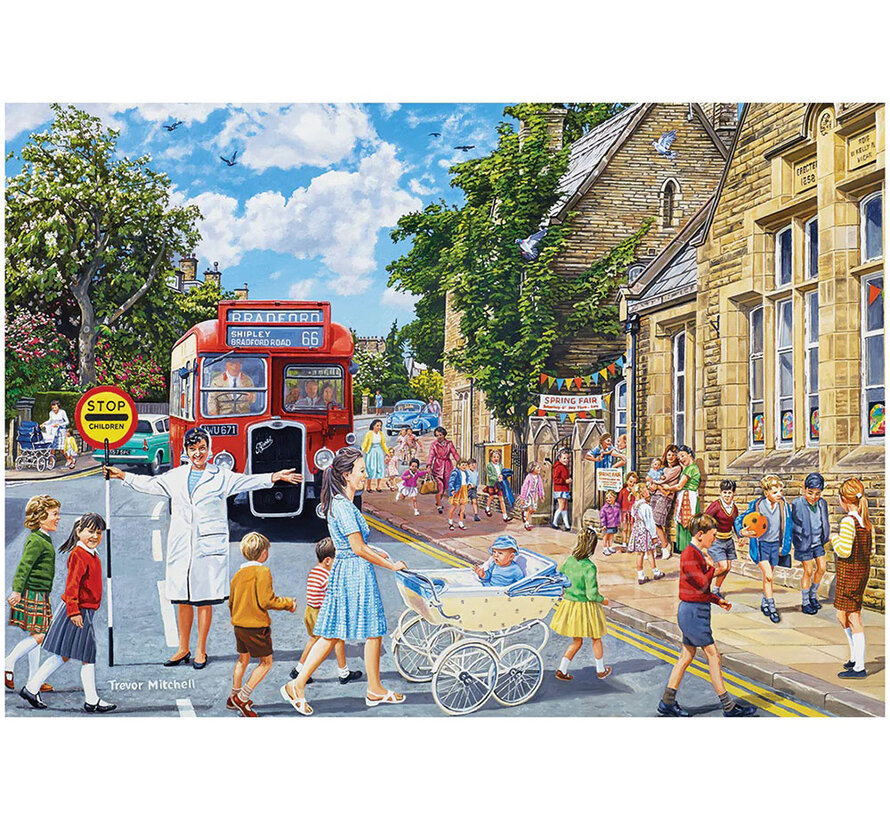Gibsons The Lollipop Lady Puzzle 100pcs XXL